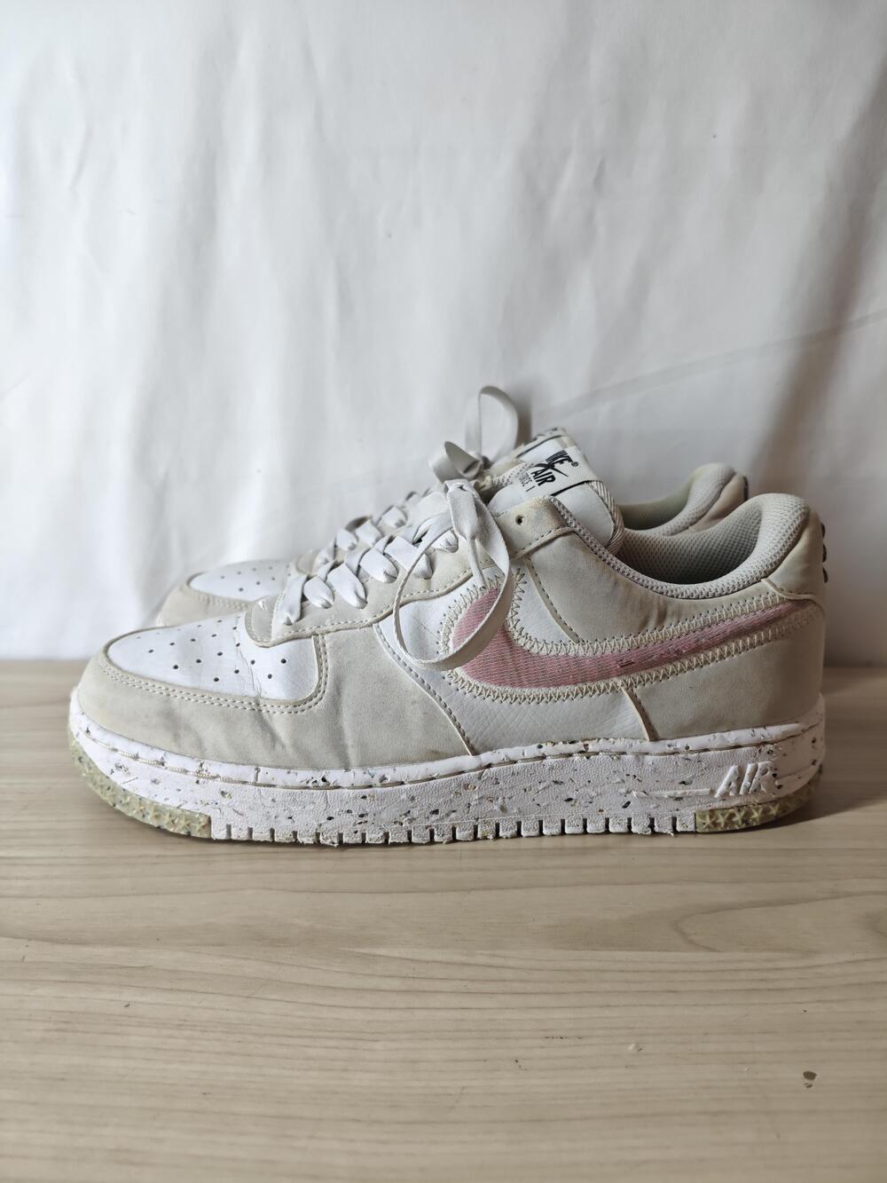 Nike Air Force 1 07 Next Nature Shoes Womens Size 9.5 White Pink DH0927-002